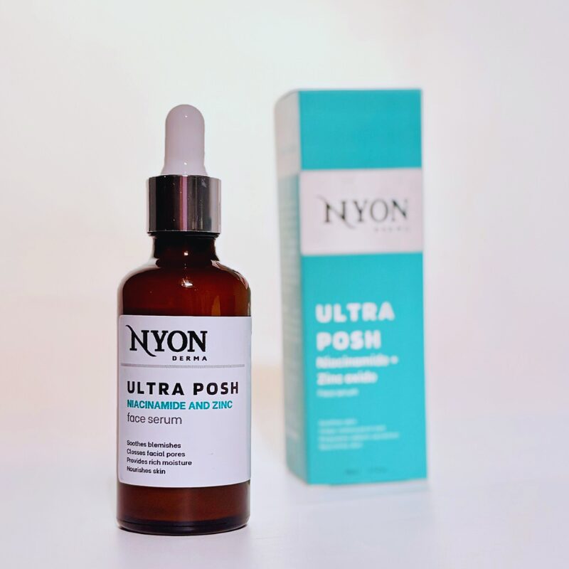 10% niacinamide and 1% zinc face serum for shrinking facial pores and brightening skin