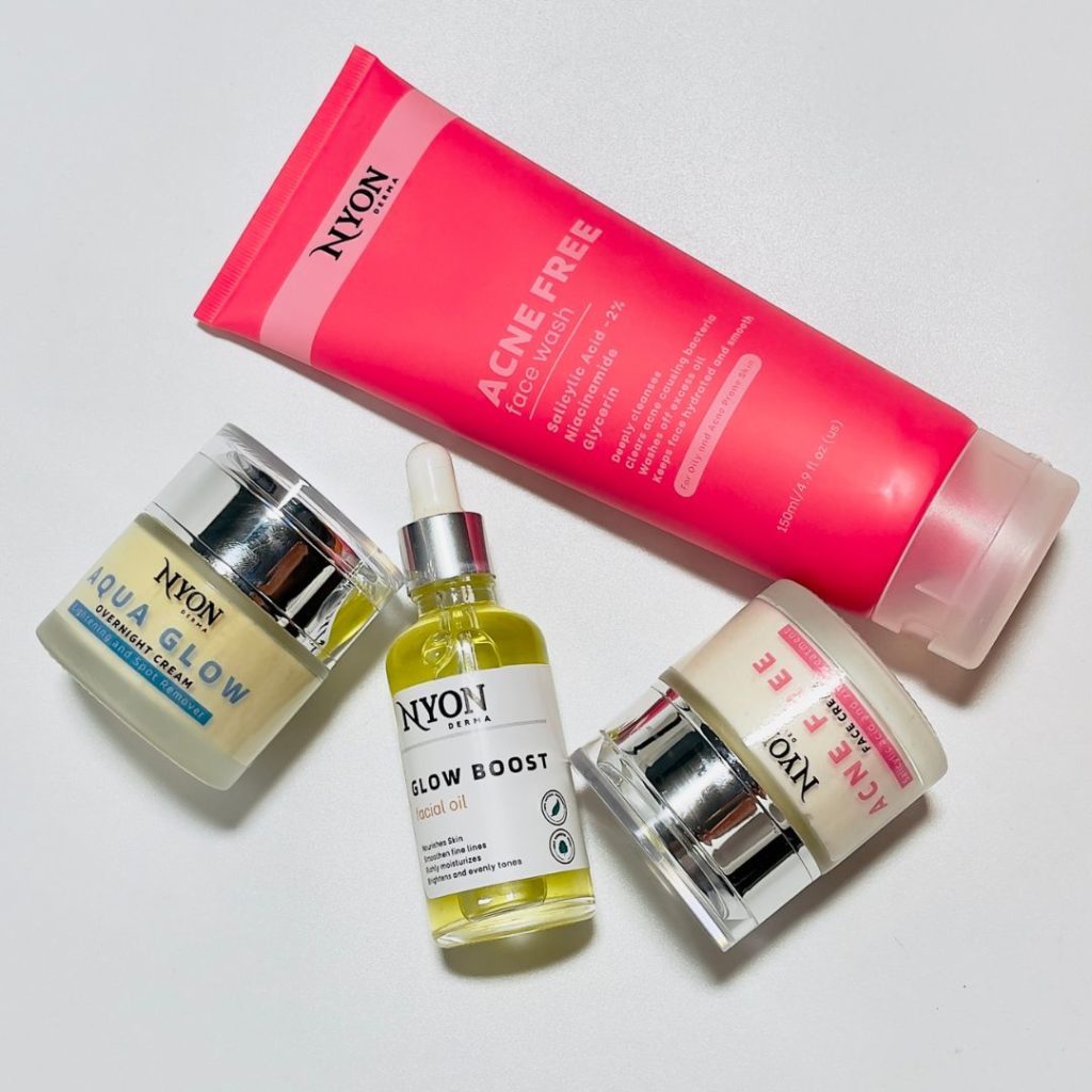 nyon derma acne and oil free