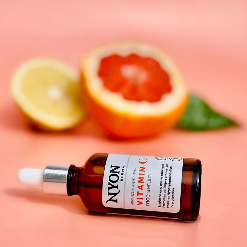 Nyon Derma Advanced Brightening Vitamin C face serum for brightening and anti-aging