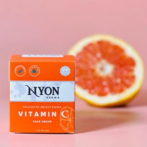 Nyon Derma Vitamin C face cream for advanced brightening and anti-aging