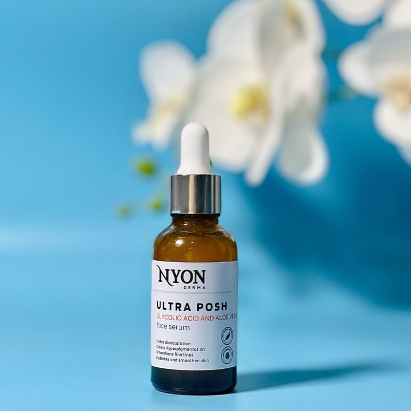 Nyon derma Ultra posh glycolic acid and aloe vera serum