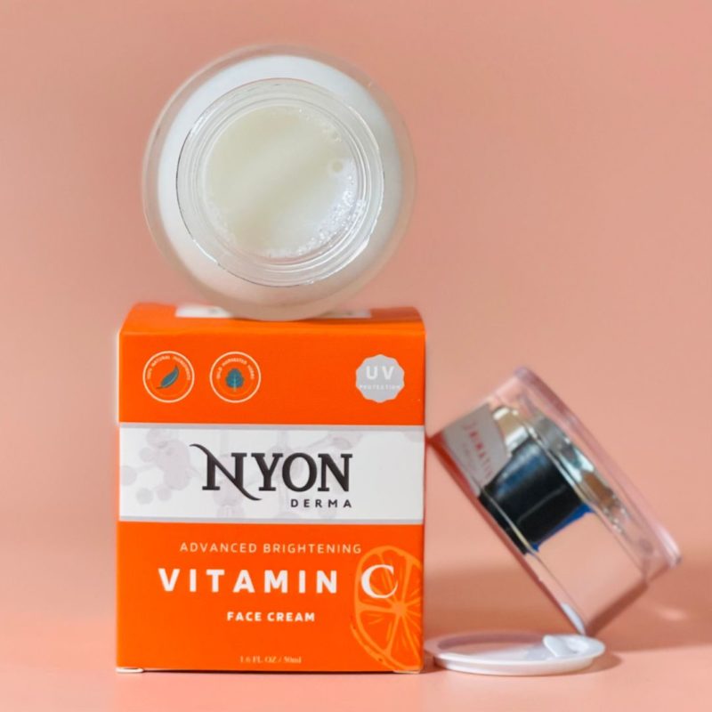 Nyon Derma Vitamin C face cream for advanced brightening and anti-aging