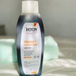 Nyon Derma Honey and Glycolic acid body wash for exfoliating and healing.