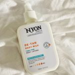 Nyon derma De-Tan body milk for even skin tone