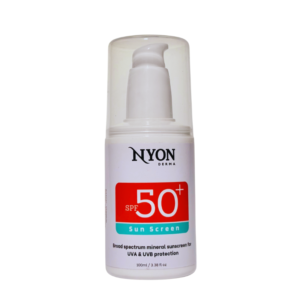 Broad spectrum sunscreen for UVA and UVB rays
