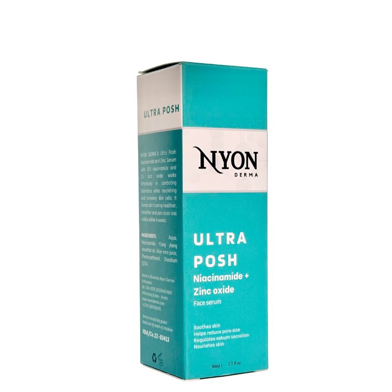 10% niacinamide and 1% zinc face serum for shrinking facial pores and brightening skin