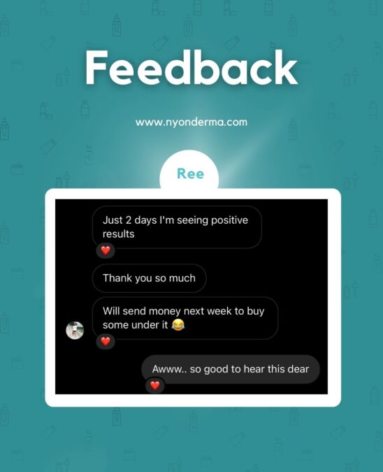 review feedbacks nyon derma